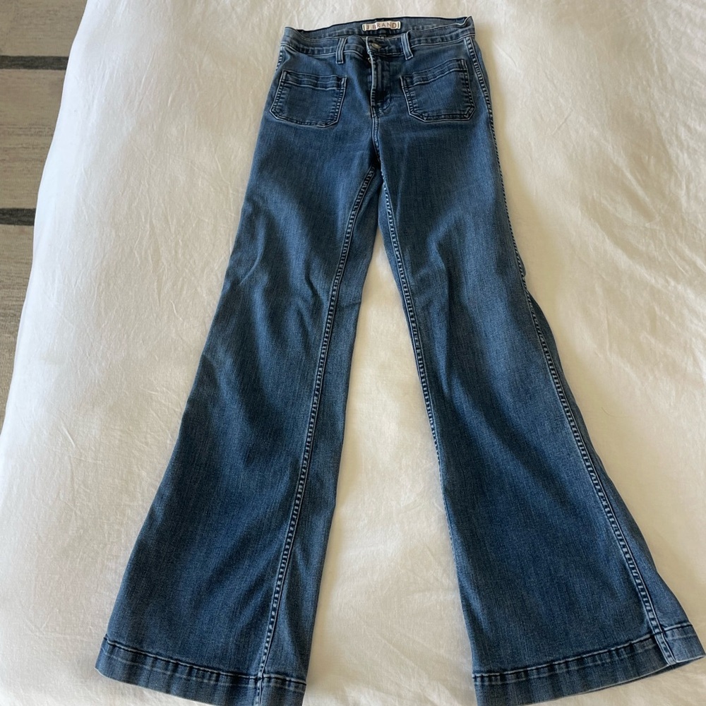 Women's J Brand Blue Flared Jeans